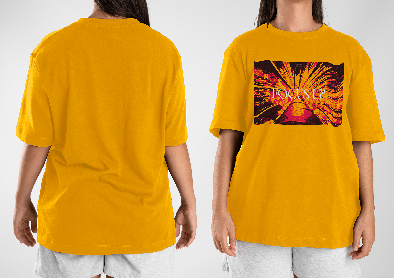 FOCUS Up Motivational Graphic Tee