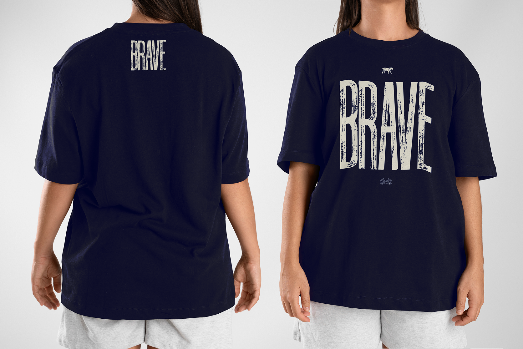 Jagtereho Brave – Dual Print Oversized Tee (Unisex)