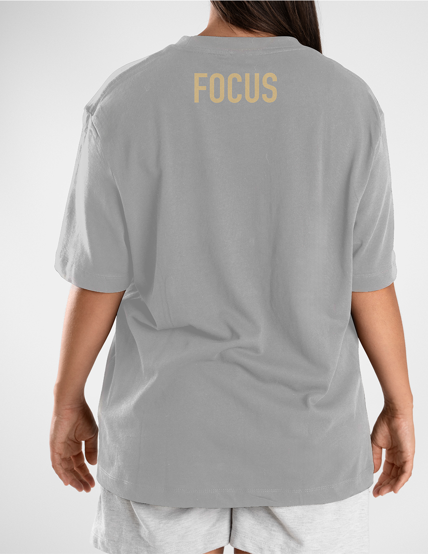 FOCUS Cityscape Motivational Graphic Tee