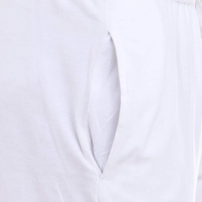 White Joggers | COMFORT WEAR Cotton