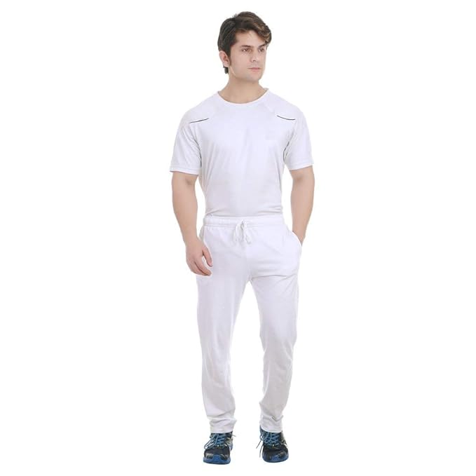 White Joggers | COMFORT WEAR Cotton