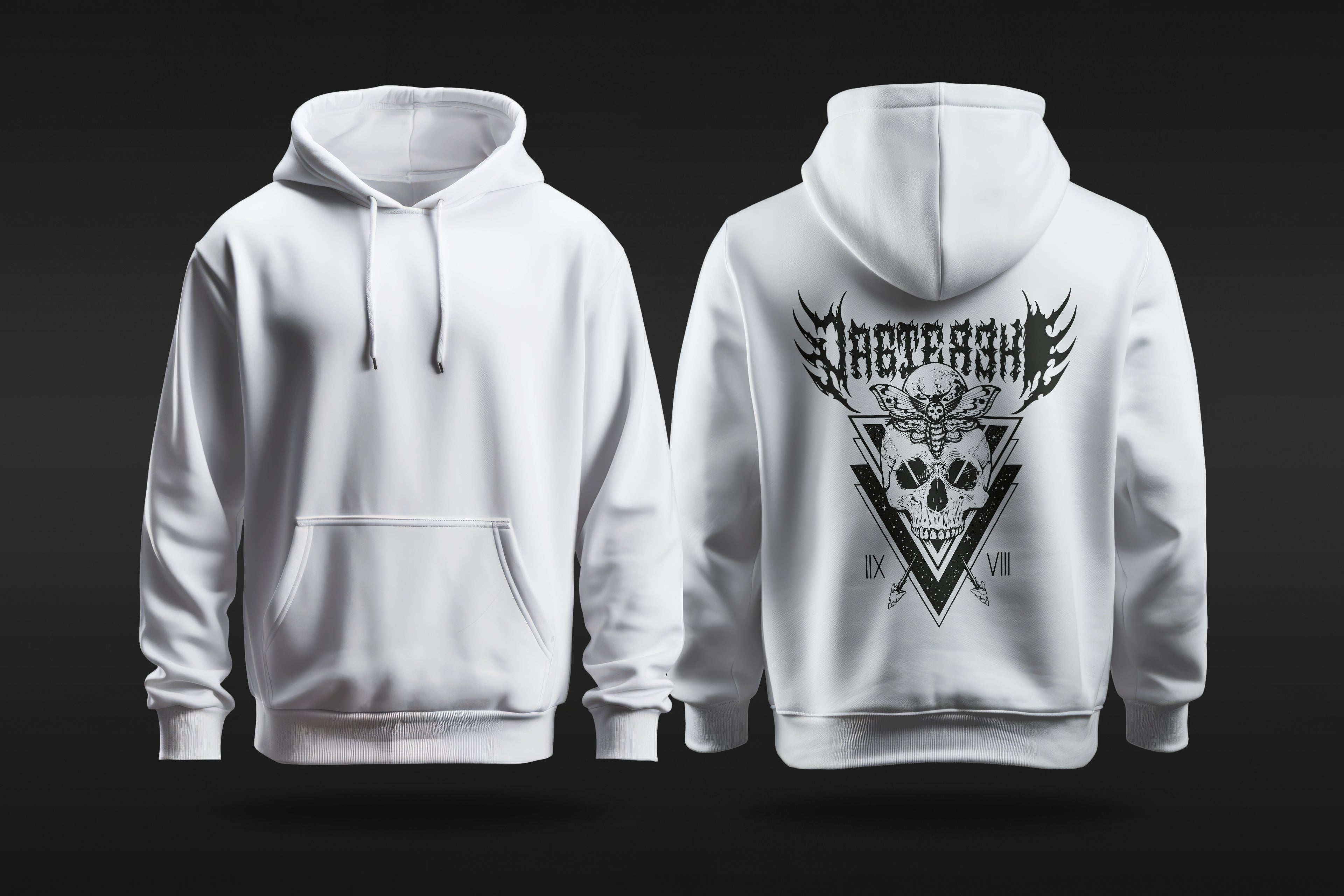 Brutal Typography Hoodie