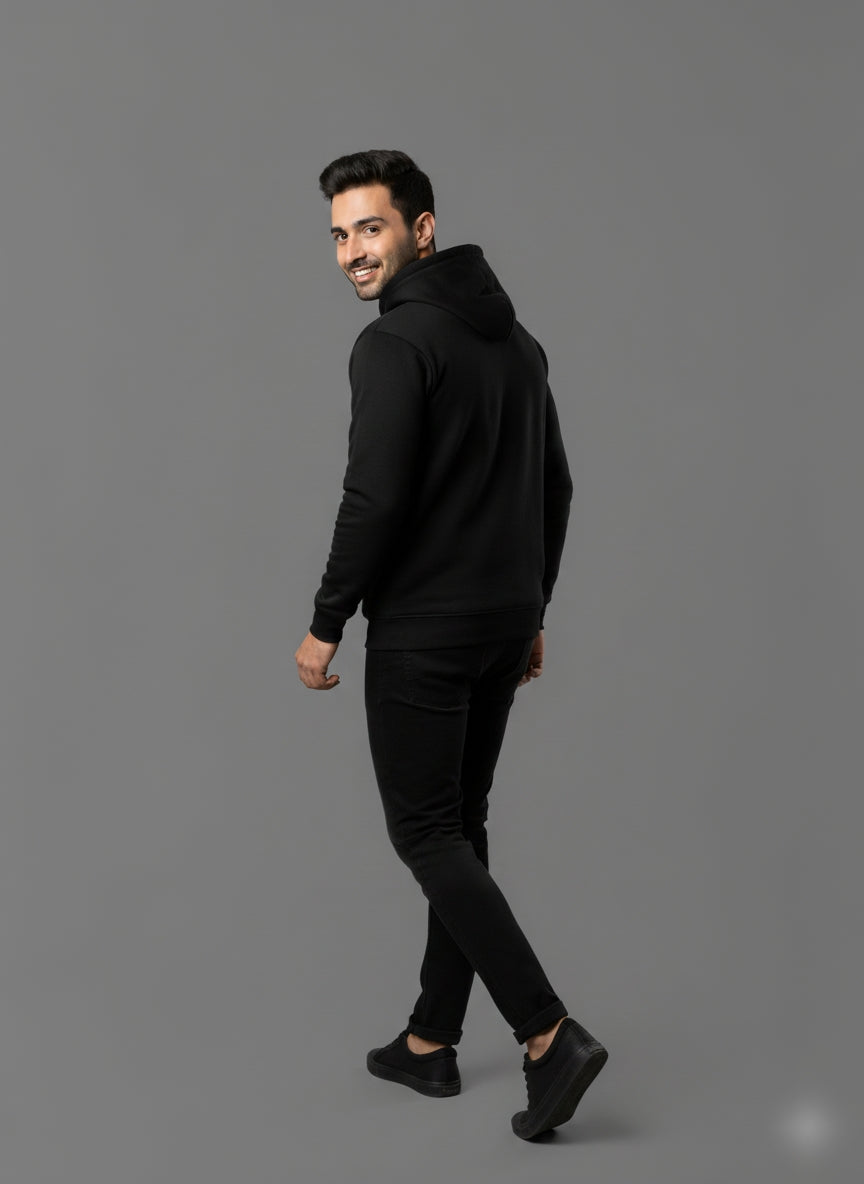 Crazy Hustle Black Hoodie