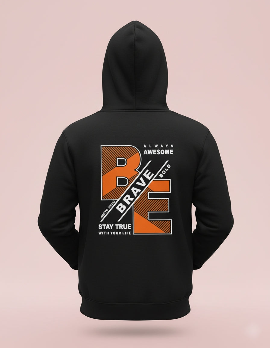 Be Brave Black Hoodie