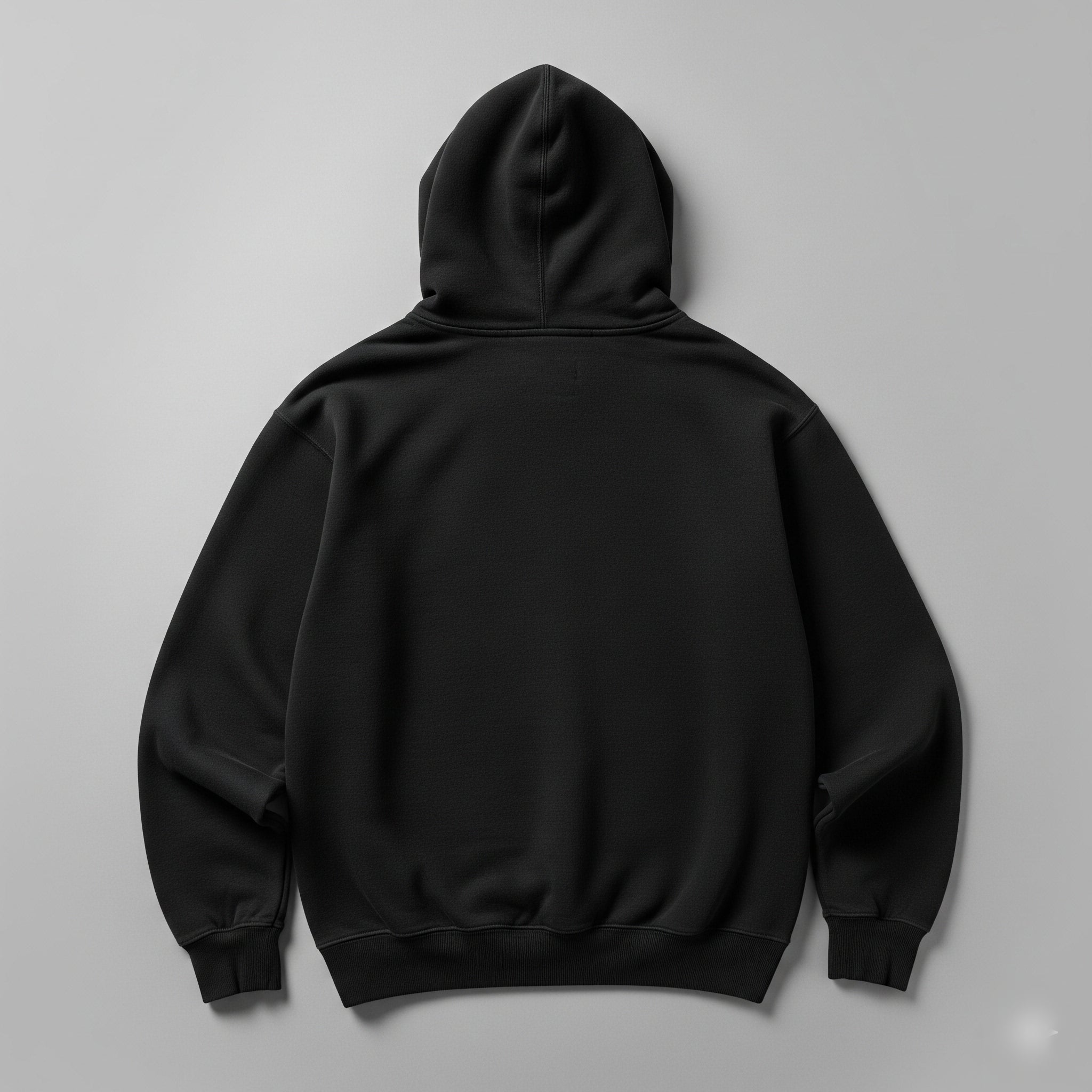 Never Give Up Black Hoodie
