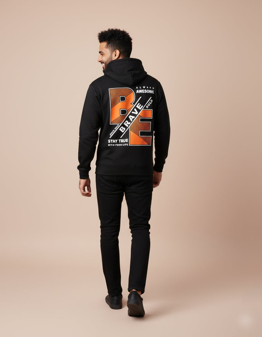 Be Brave Black Hoodie