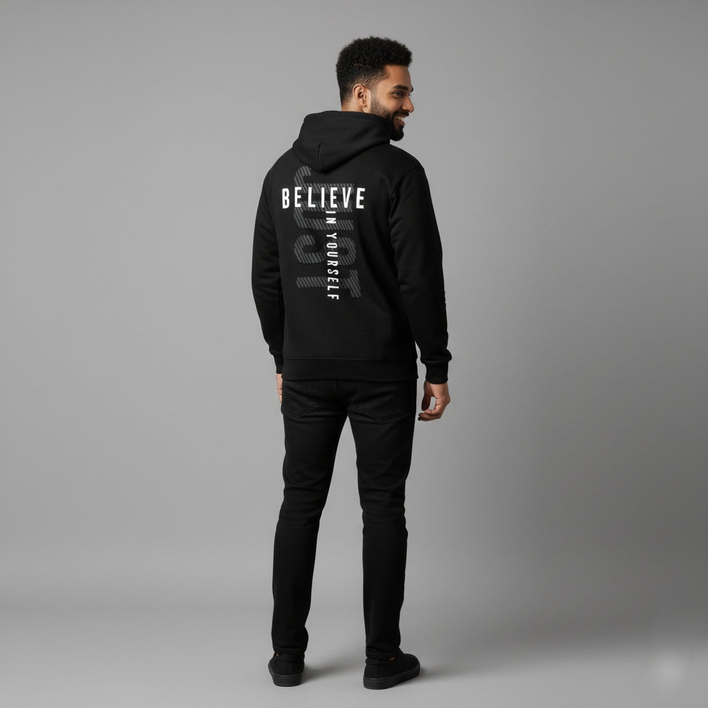 Believe in Yourself Black Hoodie