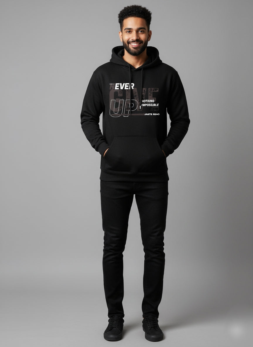 Level Up Black Hoodie