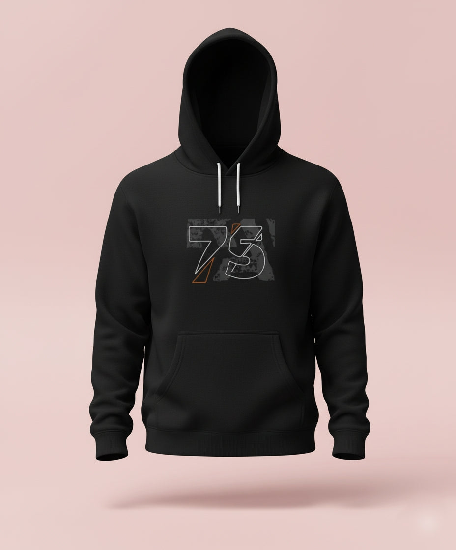 73 Athletic Drive Black Hoodie