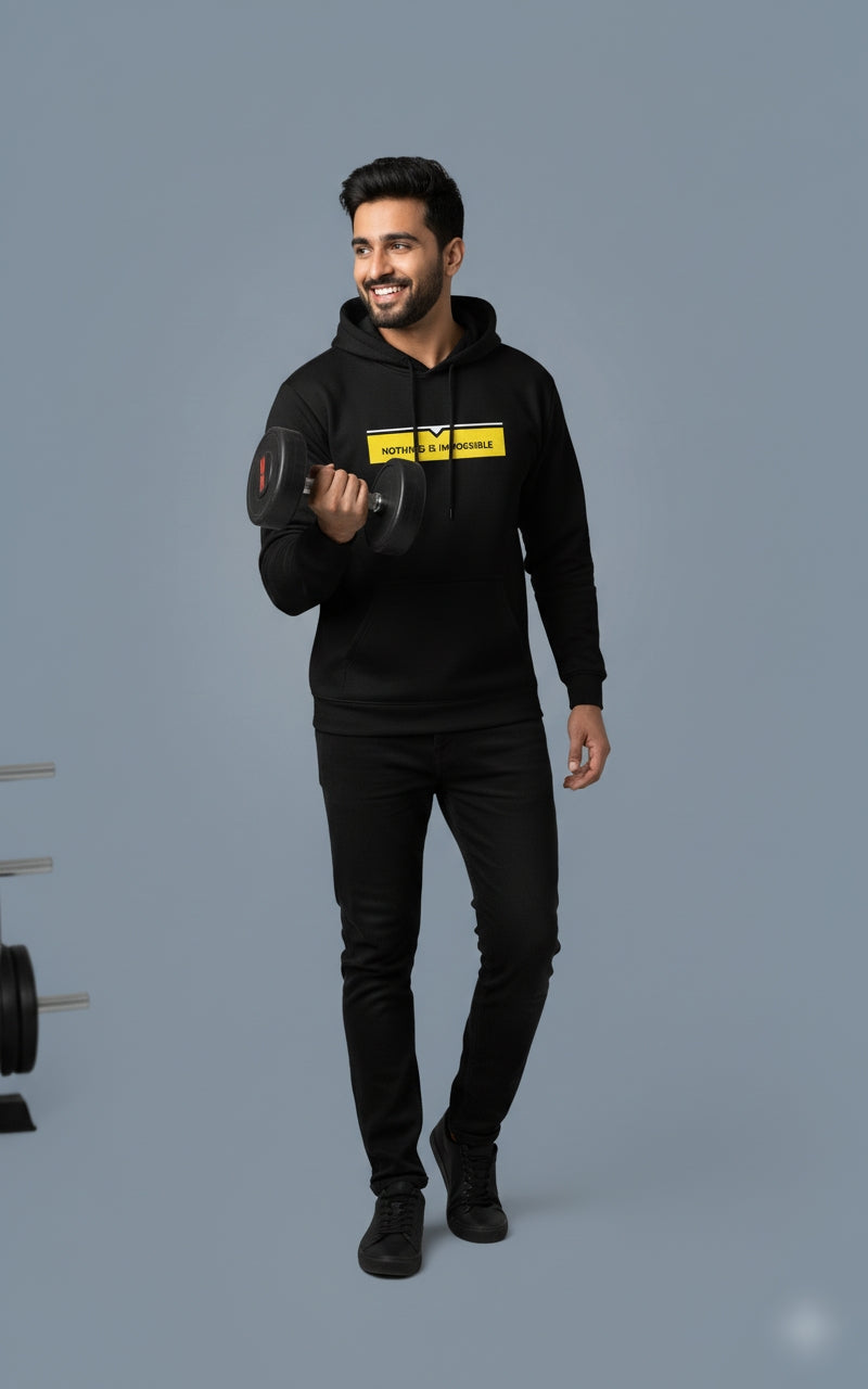 Within the Chaos Black Hoodie