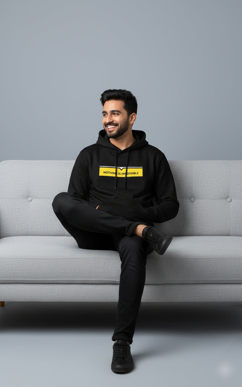 Within the Chaos Black Hoodie