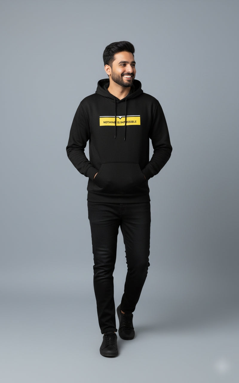 Within the Chaos Black Hoodie