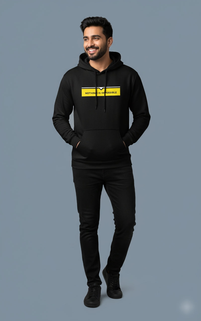 Within the Chaos Black Hoodie