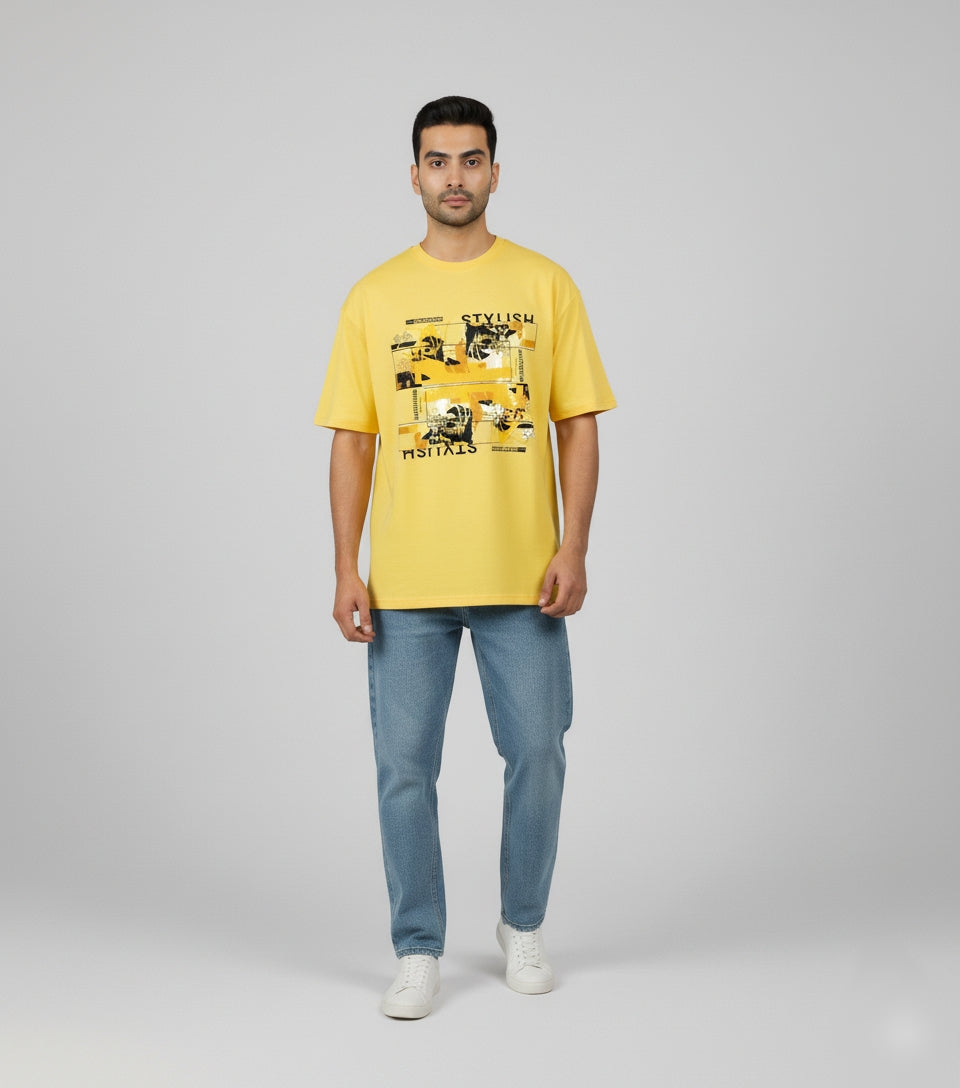Printed Oversized T-Shirt For Men