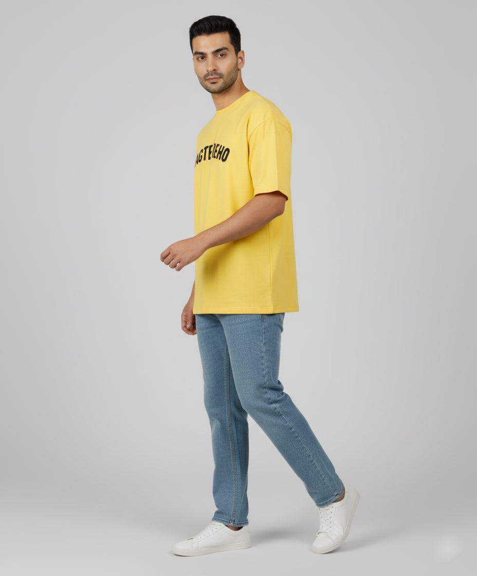 Yellow Jagte Reho Oversized T-Shirt