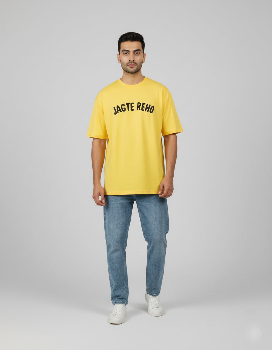 Yellow Jagte Reho Oversized T-Shirt