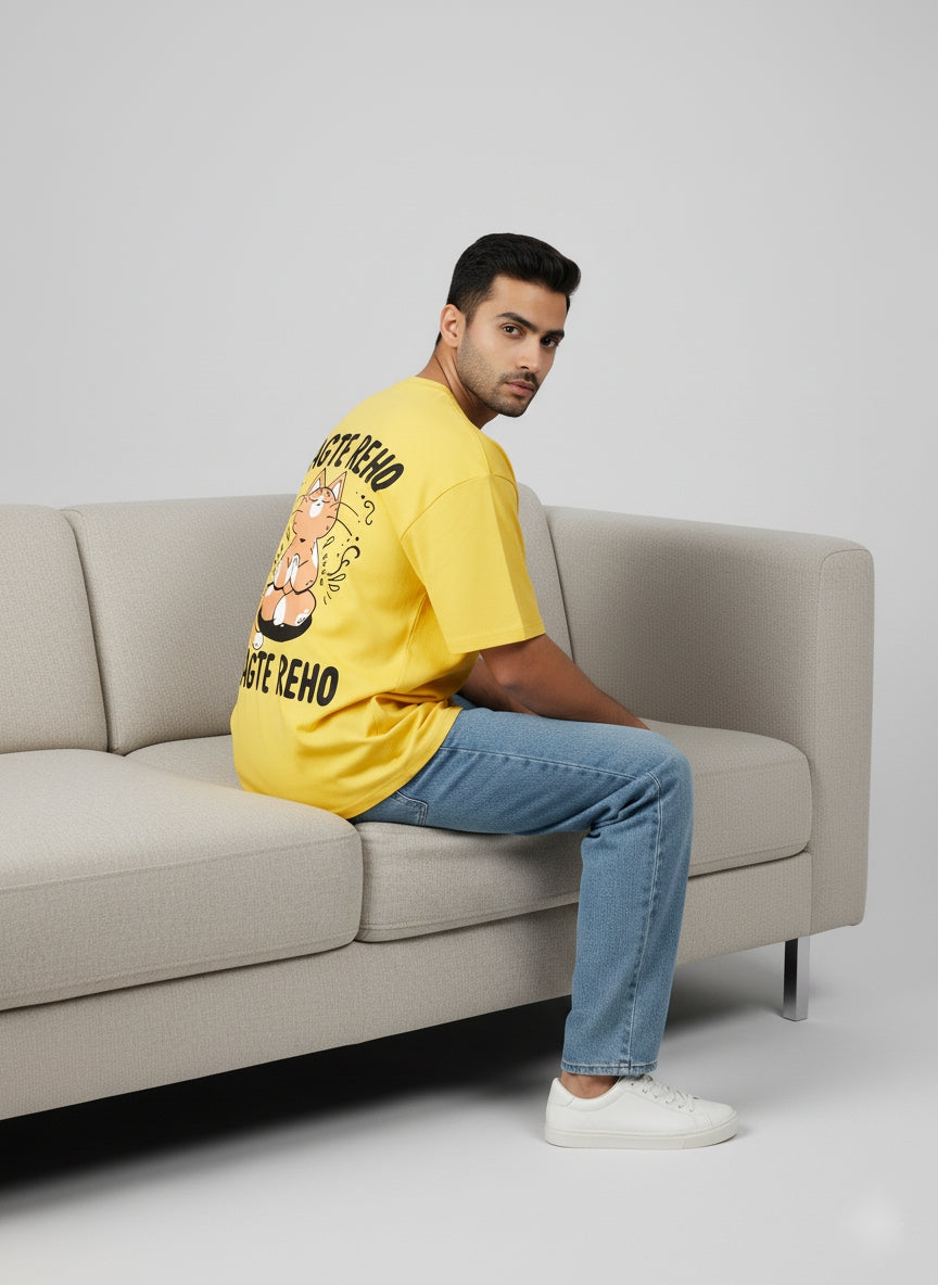 Yellow Jagte Reho Oversized T-Shirt