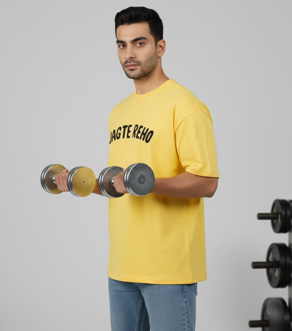 Yellow Jagte Reho Oversized T-Shirt