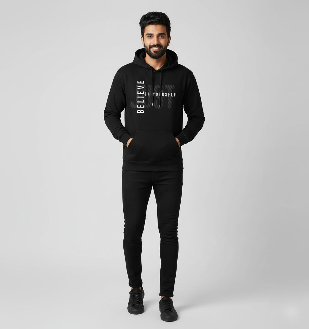 Believe in Yourself Black Hoodie