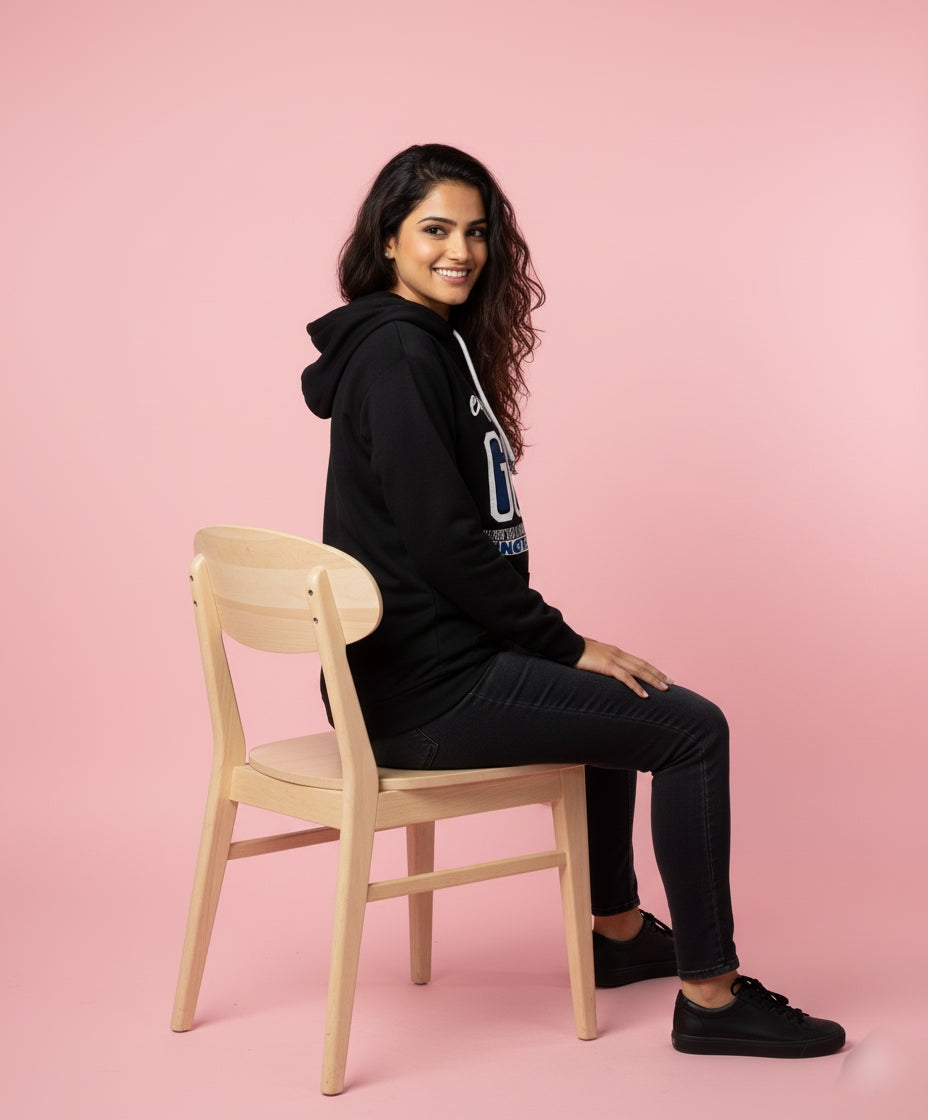 Easy Come Go Black Hoodie