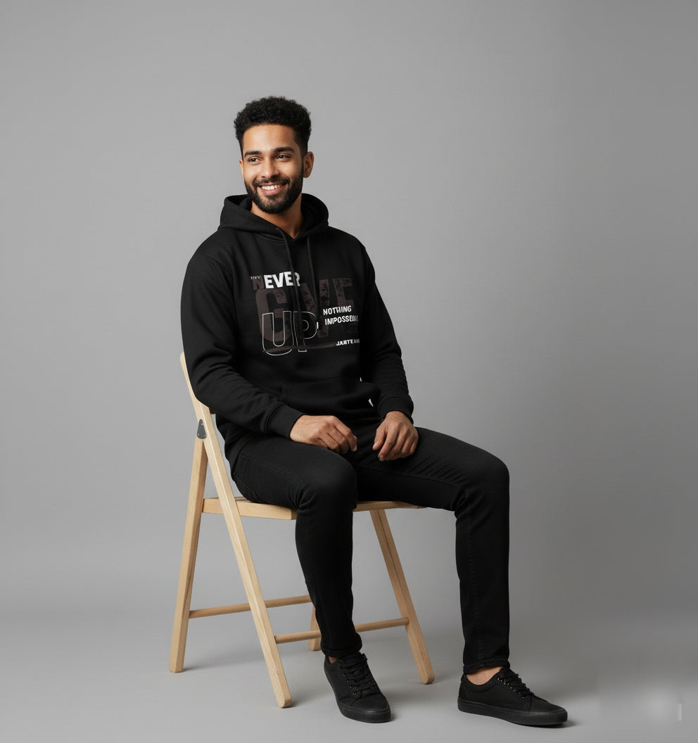 Believe in Yourself Black Hoodie