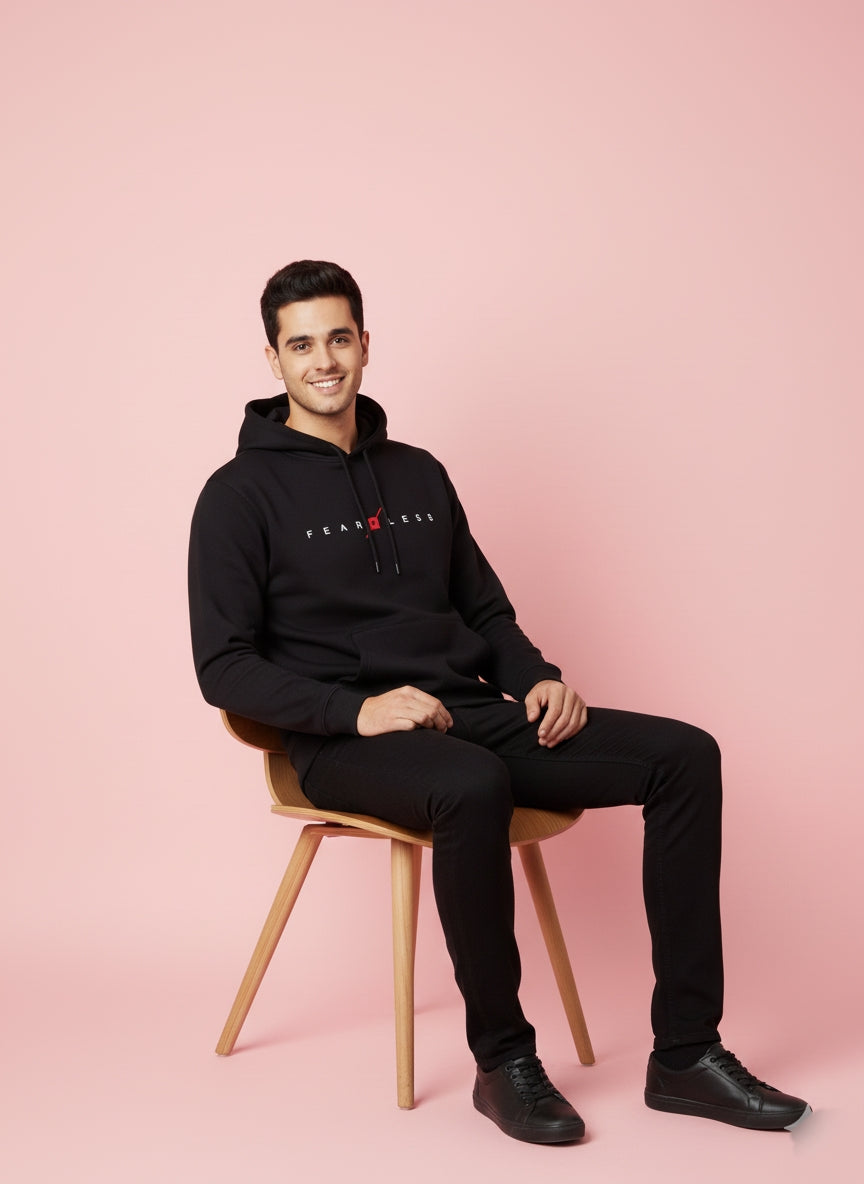 Fearless Black Hoodie