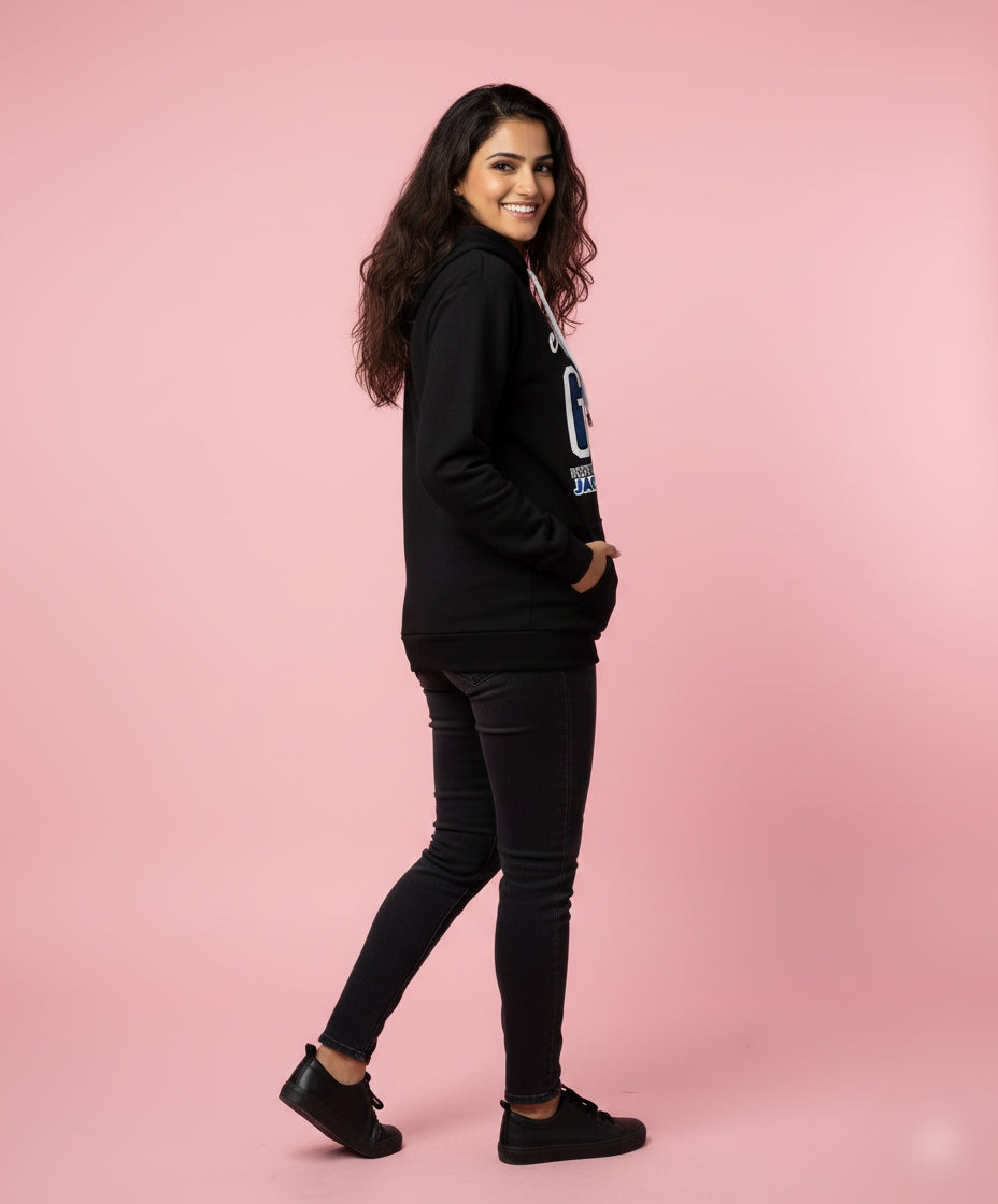 Easy Come Go Black Hoodie