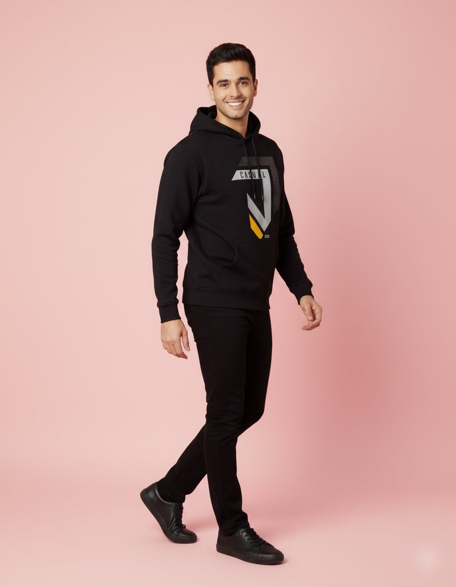 Aim High Black Hoodie