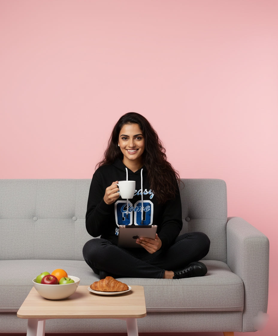 Easy Come Go Black Hoodie