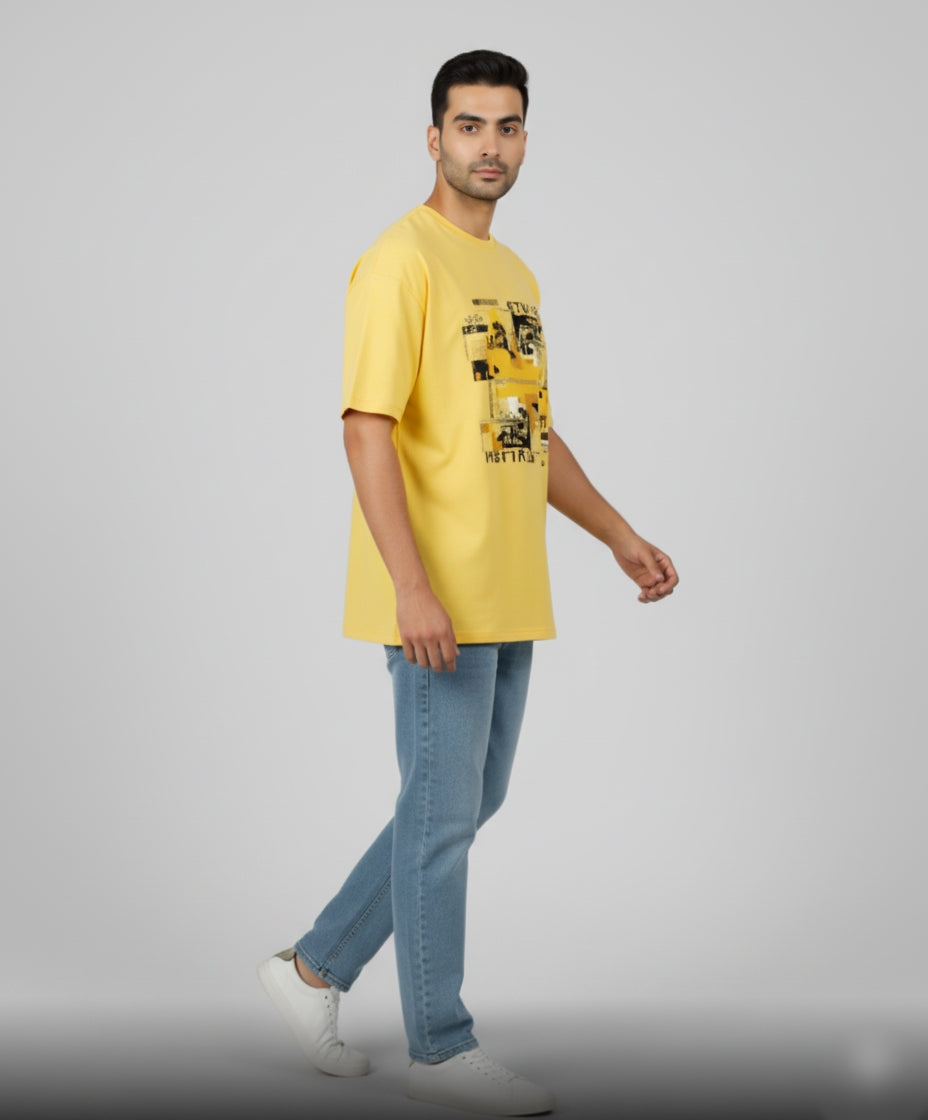 Printed Oversized T-Shirt For Men