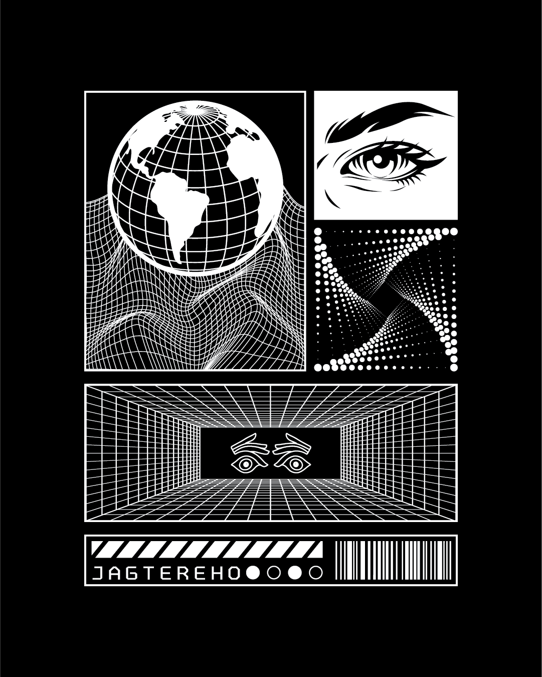Hyper Illusion Graphic T-Shirt – Jagtereho Vision Series
