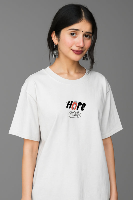 "Jagte Reho – Stay Awake in Dreams" Oversized Graphic T-Shirt
