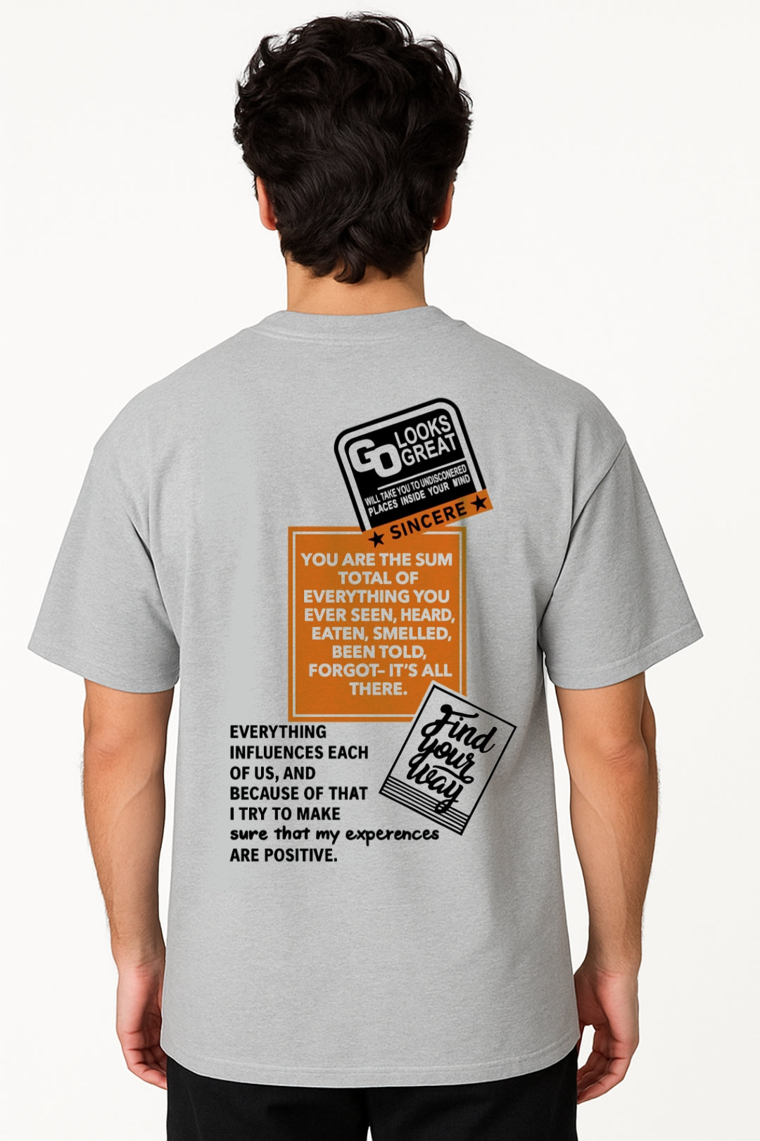 JAGTEREHO Find Your Way – Motivational Graphic Oversized Tee (Unisex)
