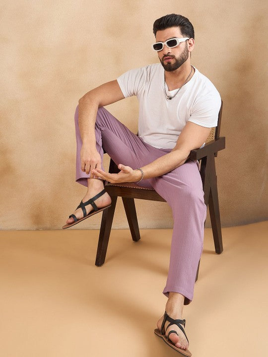 LAVENDER Joggers | COMFORT WEAR Cotton