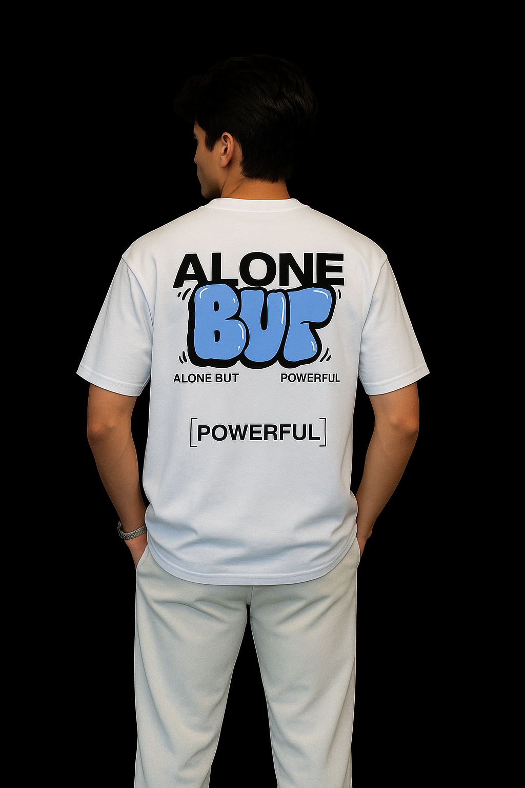 Alone But Powerful Oversized T-Shirt