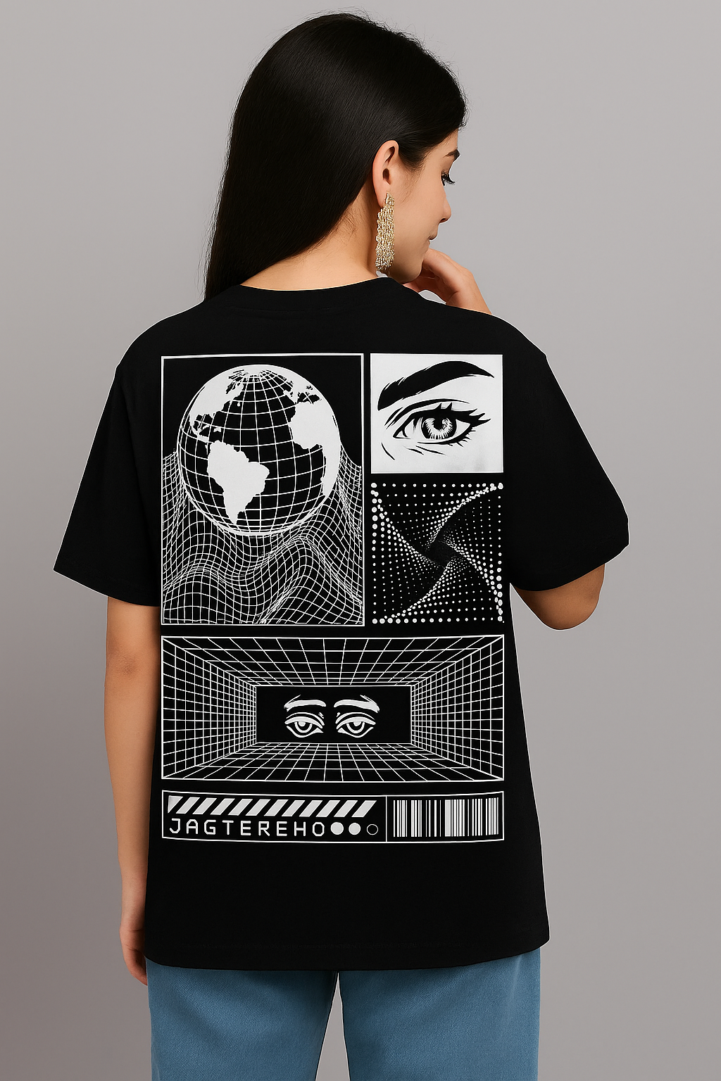 Hyper Illusion Graphic T-Shirt – Jagtereho Vision Series