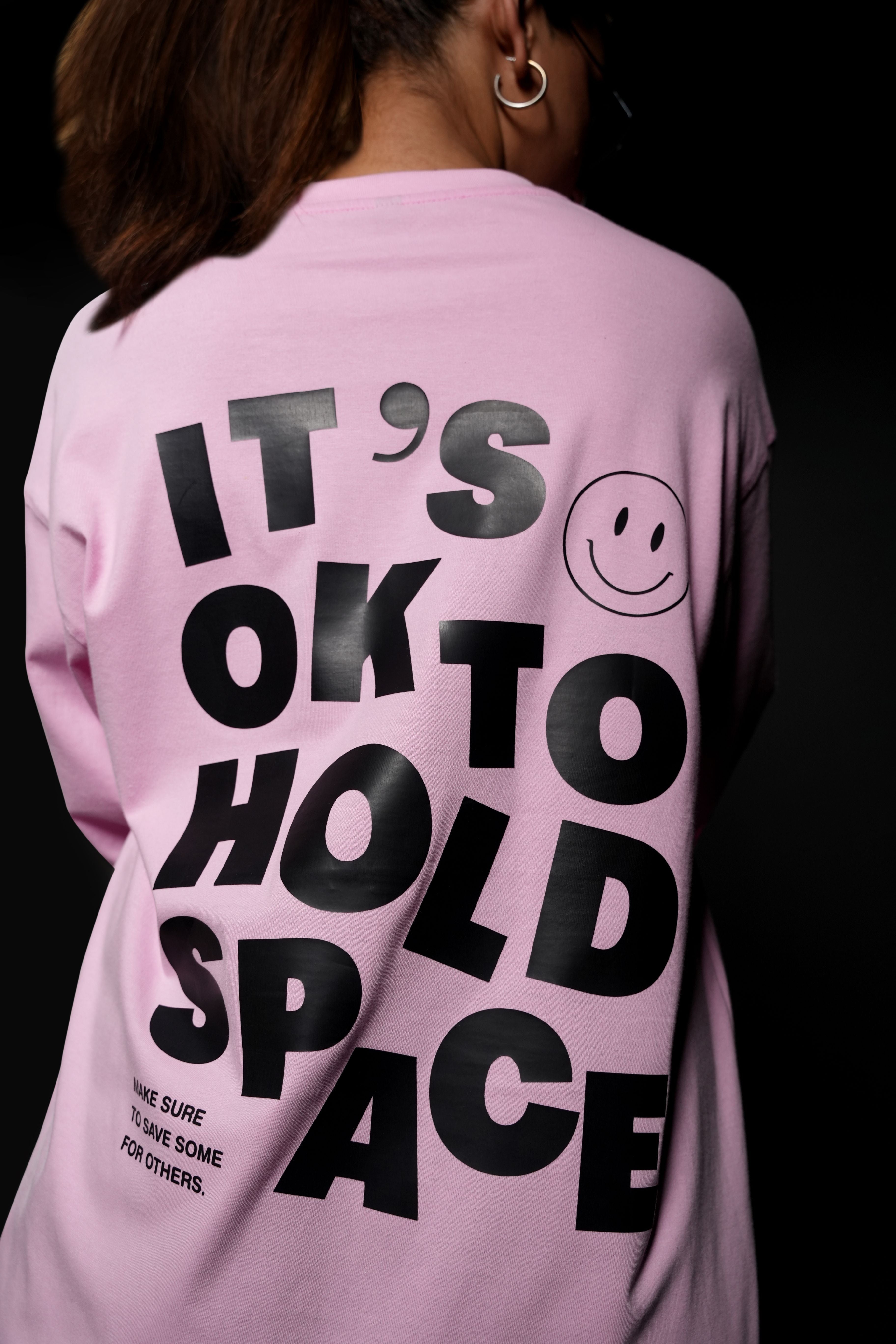 It_s ok to hold space